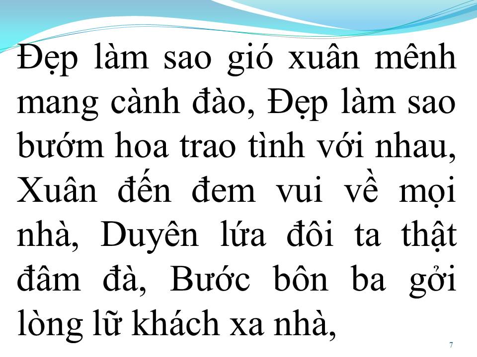 Lời bài hát XUÂN ĐẸP LÀM SAO