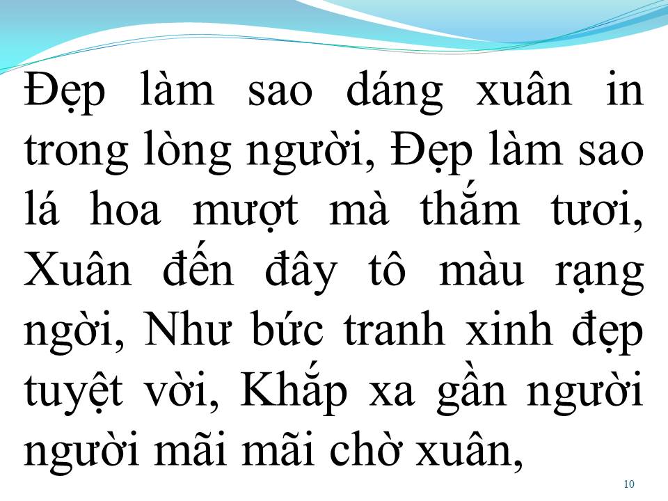 Lời bài hát XUÂN ĐẸP LÀM SAO