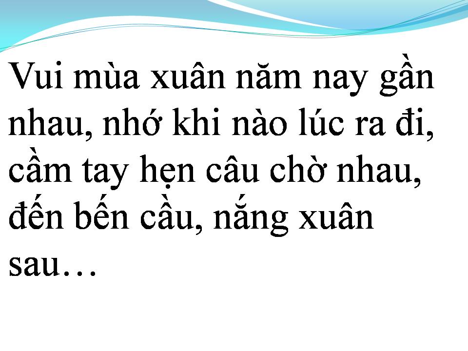 Lời bài hát XUÂN HỌP MẶT