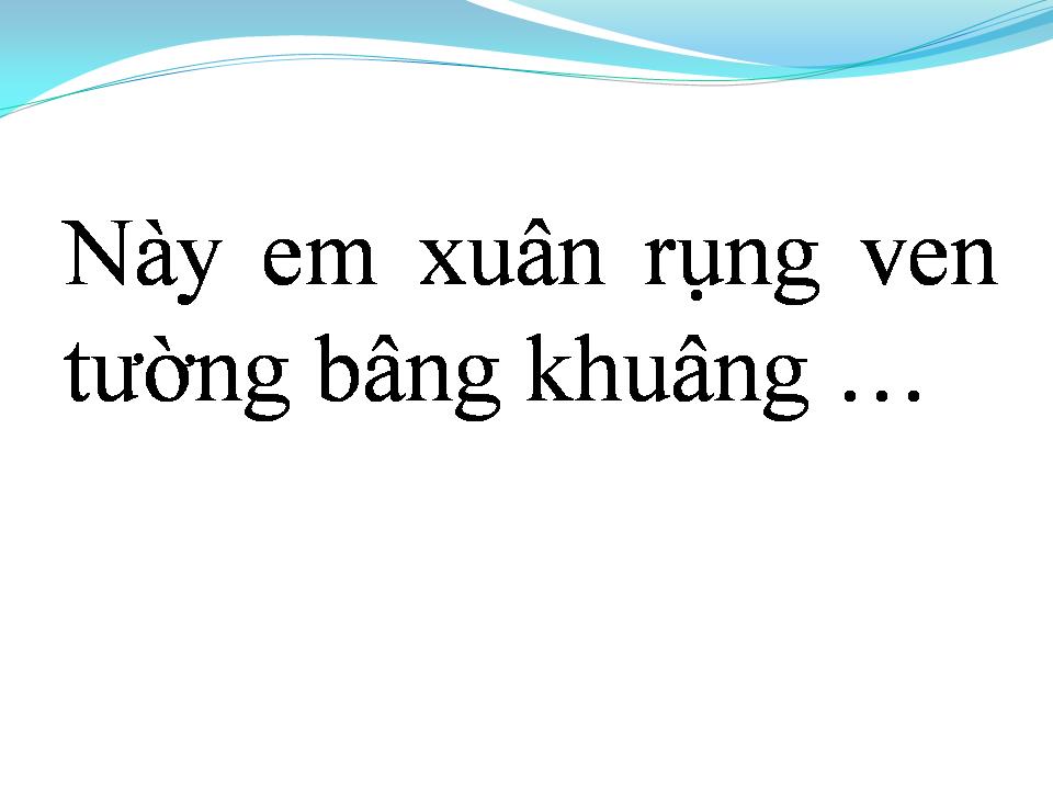 Lời bài hát XUÂN KHÚC