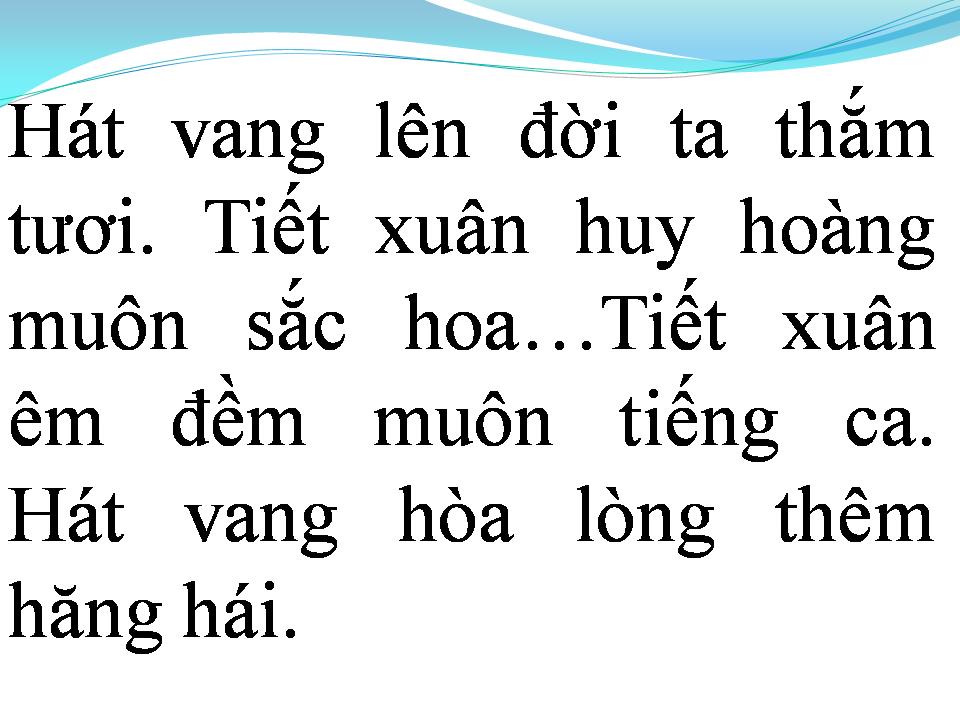 Lời bài hát XUÂN VÀ TUỔI TRẺ