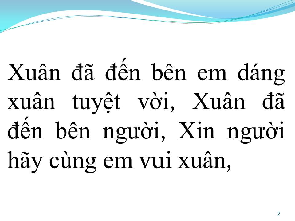 Lời bài hát XUÂN YÊU THƯƠNG