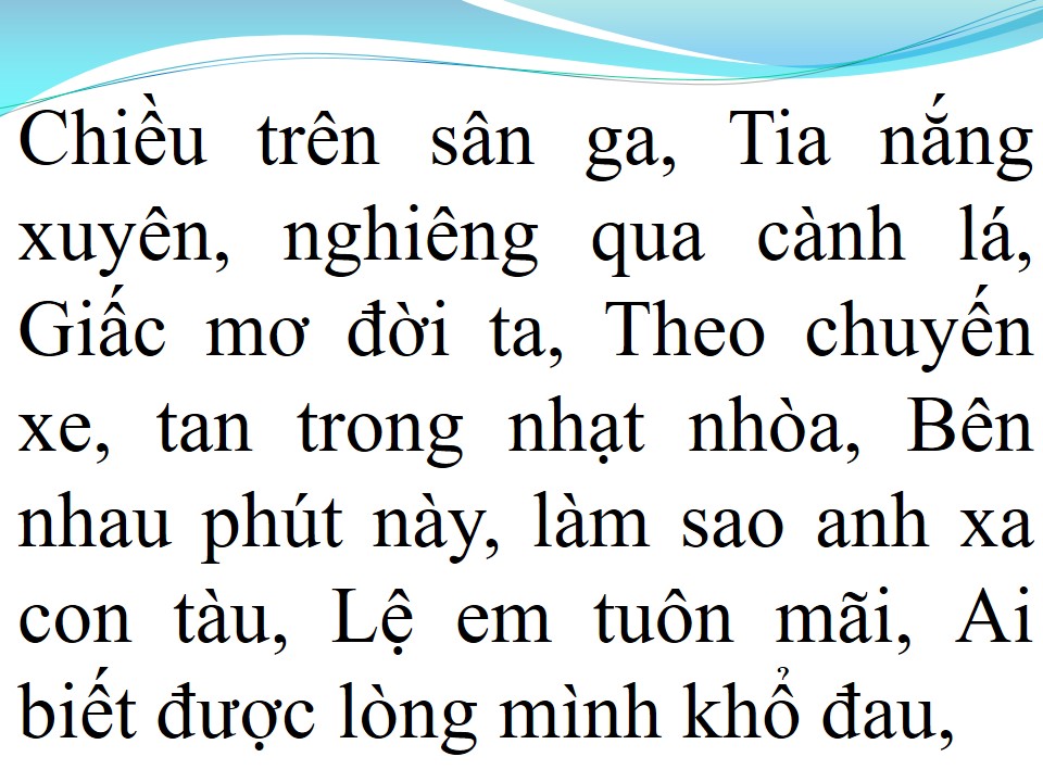 Lời bài hát NGÀY EM RA ĐI (CON TIM HÀNH LÝ)