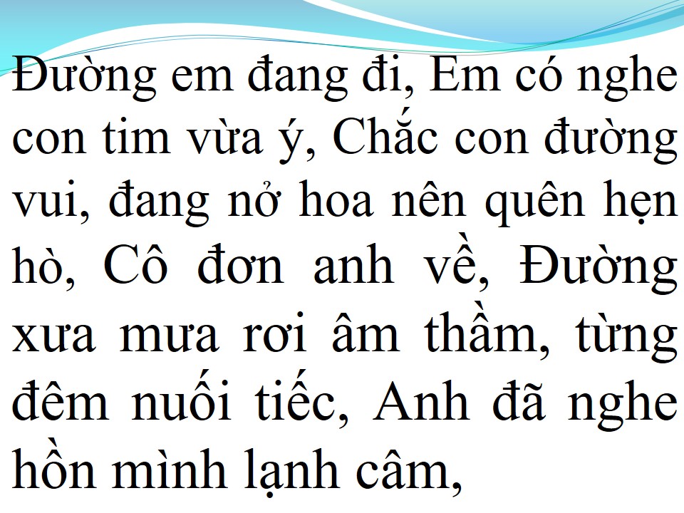 Lời bài hát NGÀY EM RA ĐI (CON TIM HÀNH LÝ)