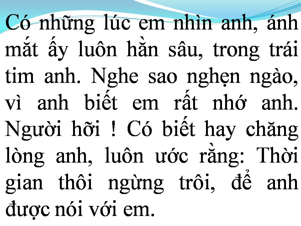 Lời bài hát ƯỚC