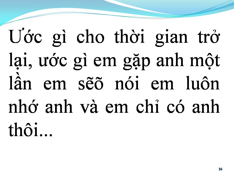Lời bài hát ƯỚC GÌ