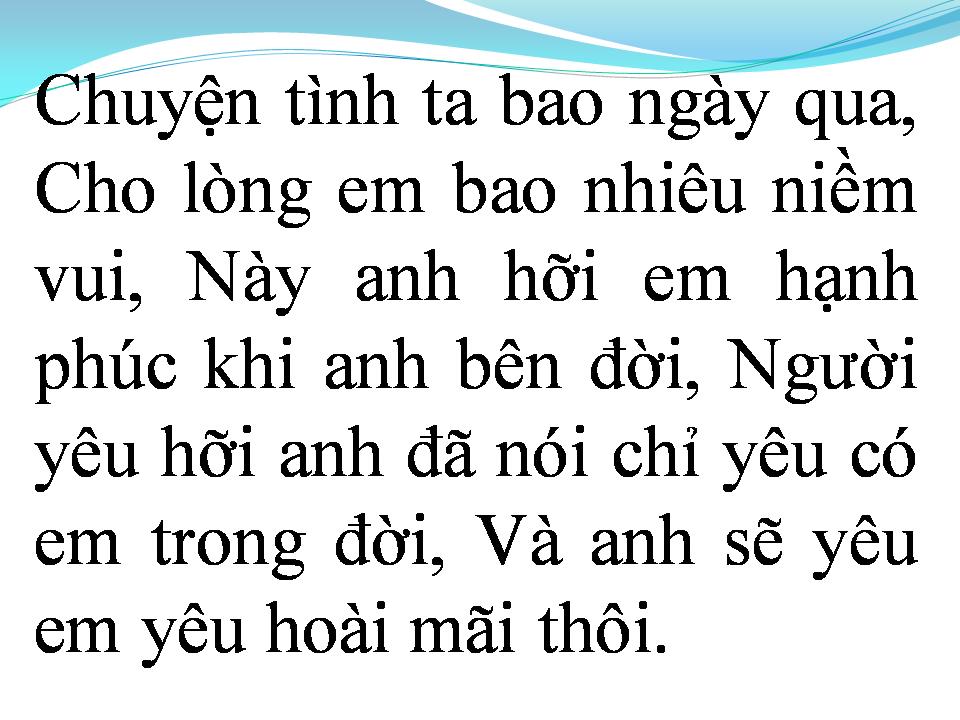 Lời bài hát ƯỚC MƠ NHỎ BÉ