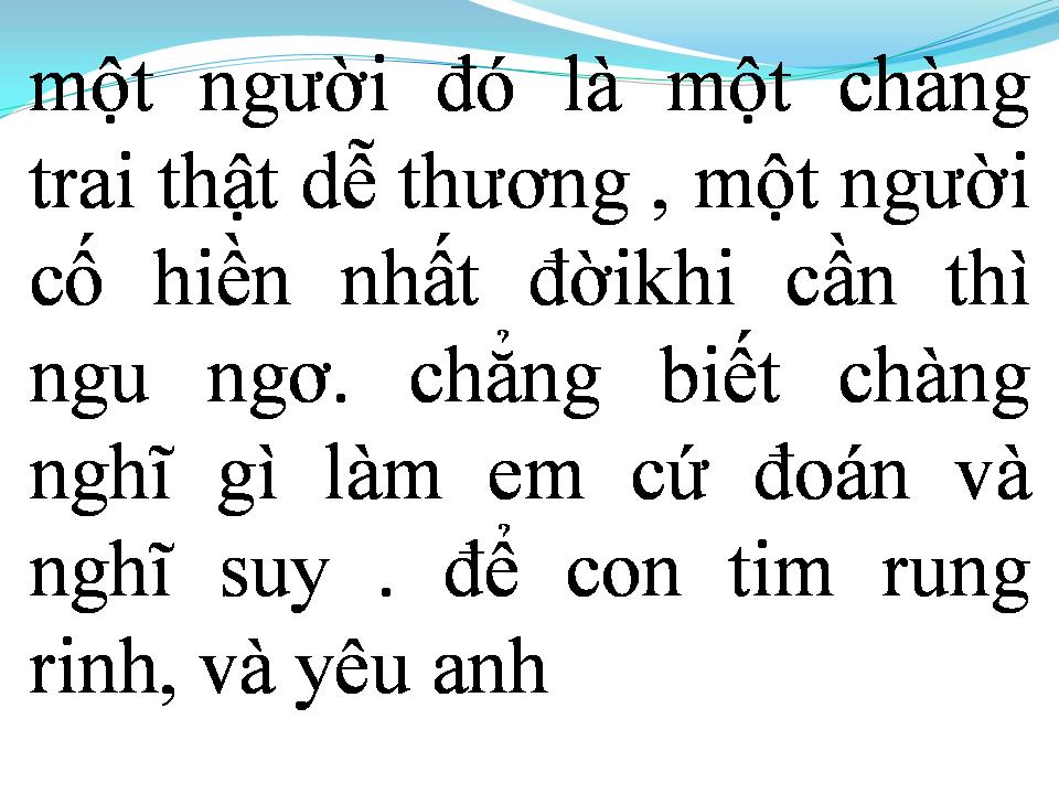Lời bài hát ƯỚC MƠ THẦM