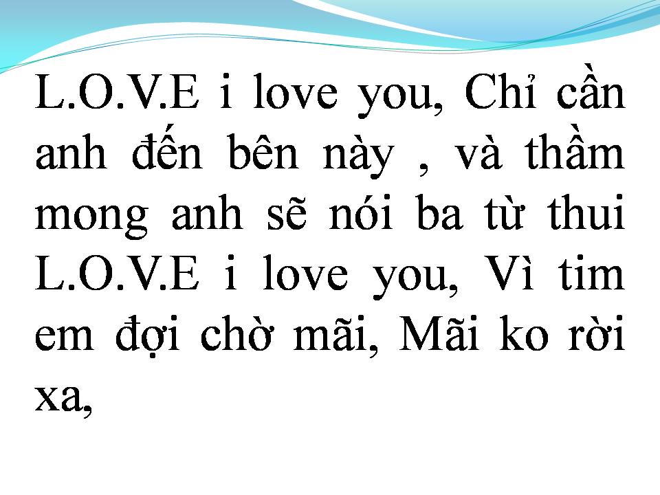 Lời bài hát ƯỚC MƠ THẦM