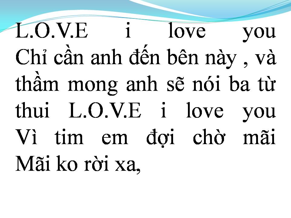Lời bài hát ƯỚC MƠ THẦM