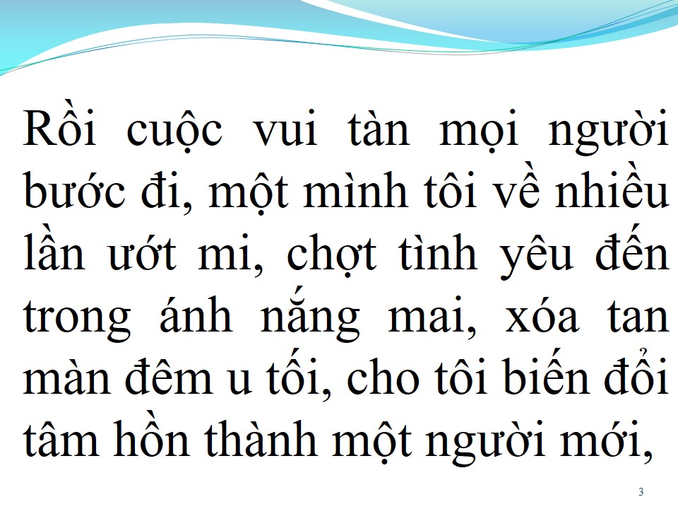 Lời bài hát VÀ CON TIM ĐÃ VUI TRỞ LẠI