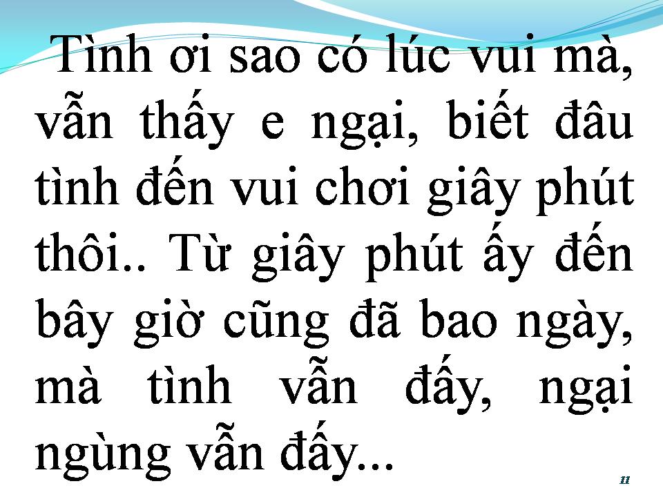 Lời bài hát VÀ EM ĐÃ YÊU