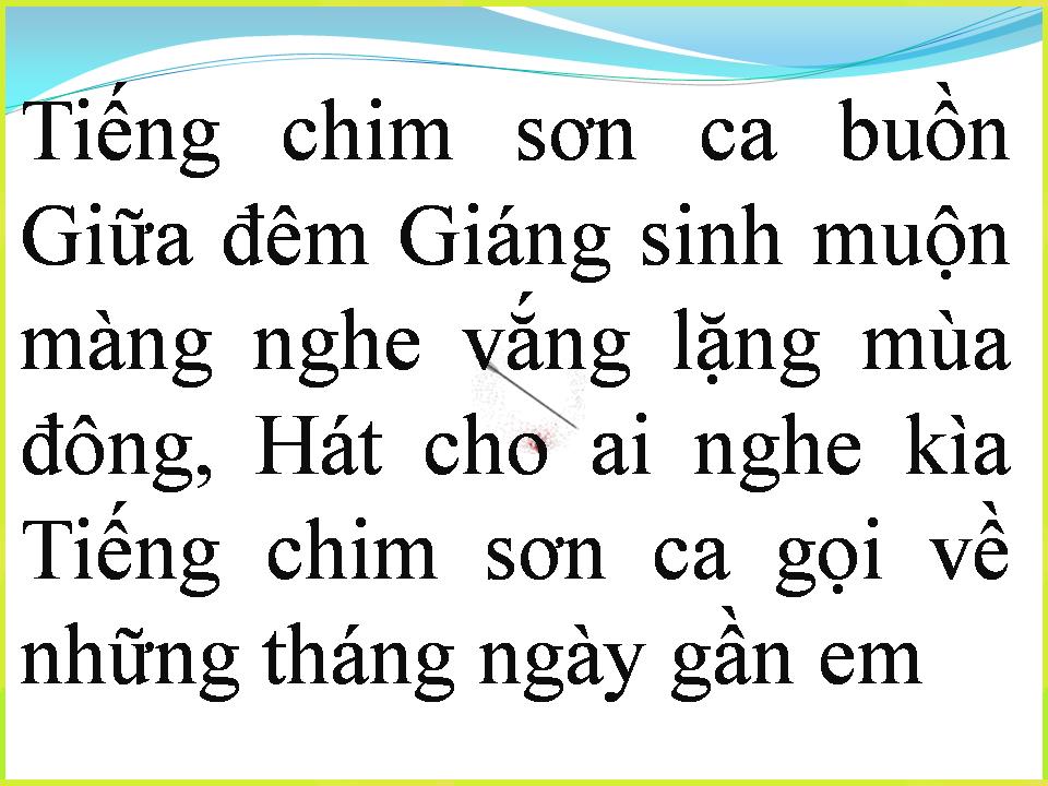Lời bài hát VÀ NHƯ CƠN GIÓ