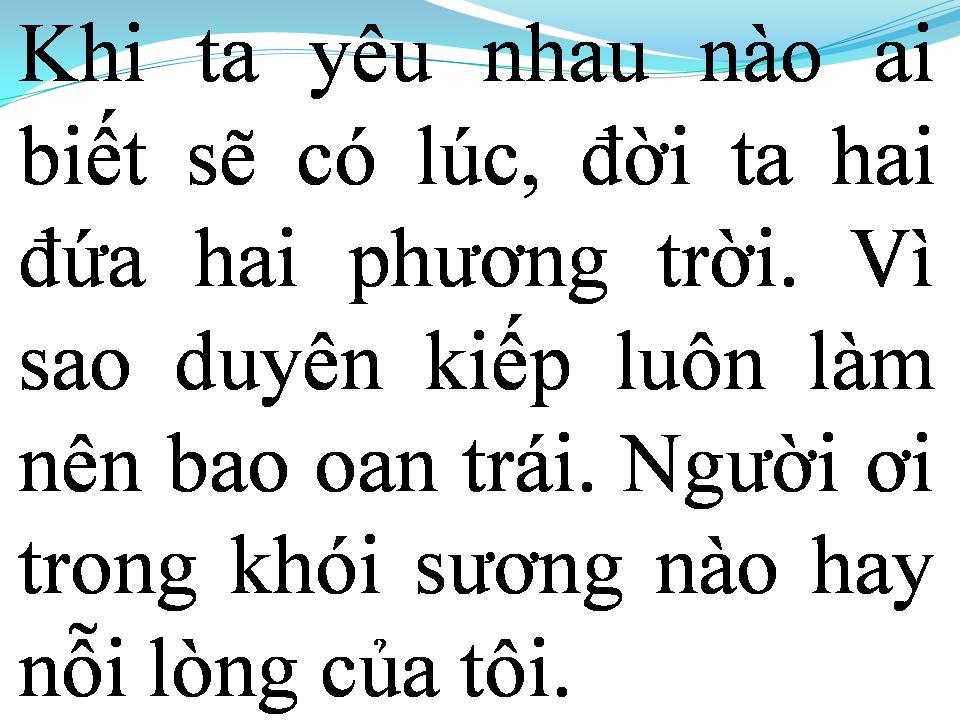 Lời bài hát VÀ NHƯ THẾ EM ĐI