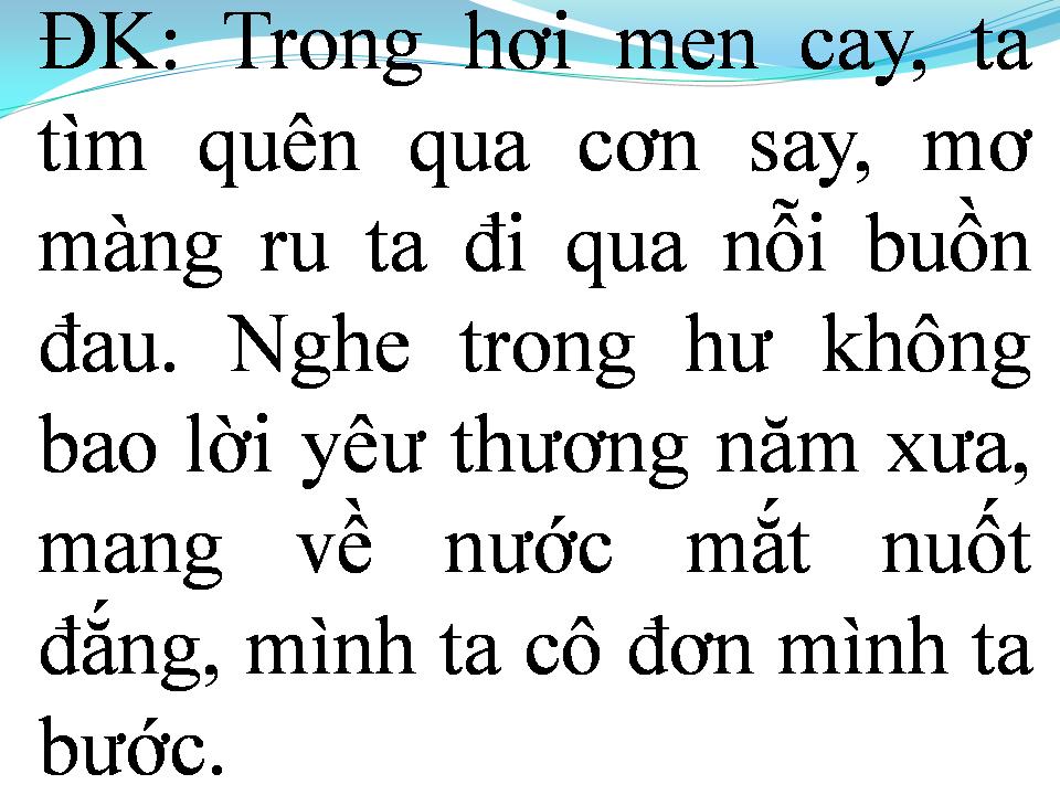 Lời bài hát VÀ NHƯ THẾ EM ĐI