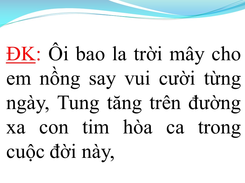 Lời bài hát VÀO ĐỜI