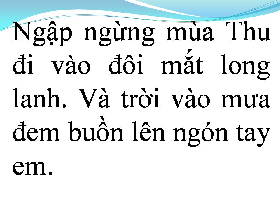 Lời bài hát VÀO MƯA