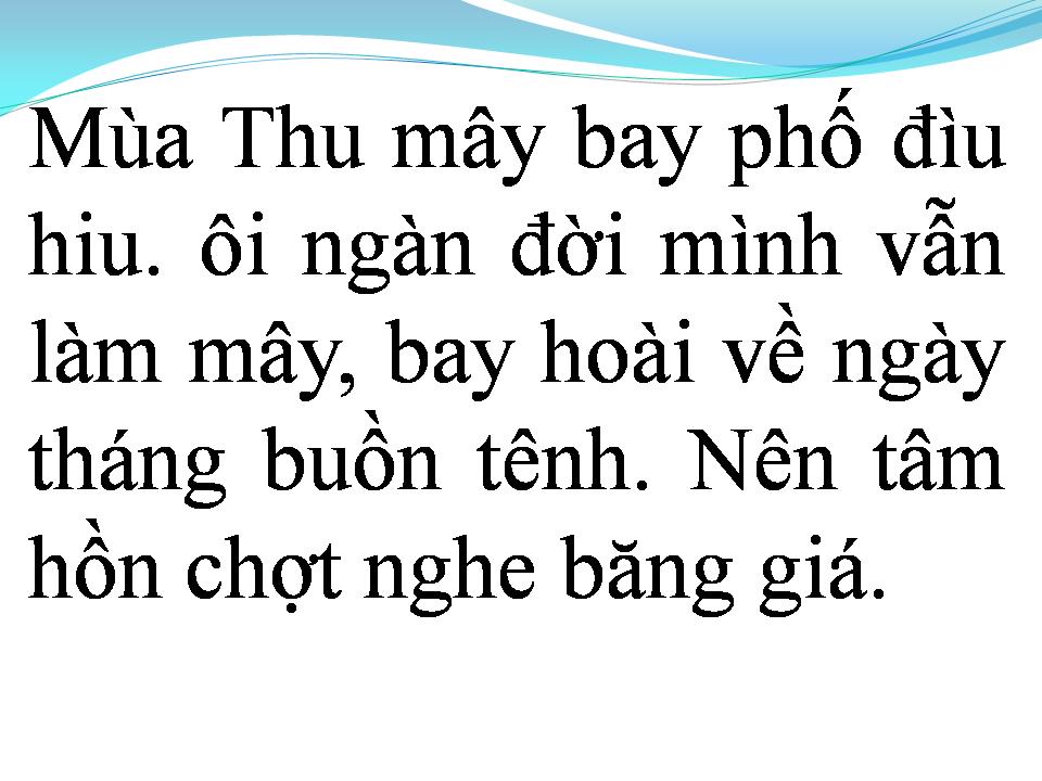 Lời bài hát VÀO MƯA