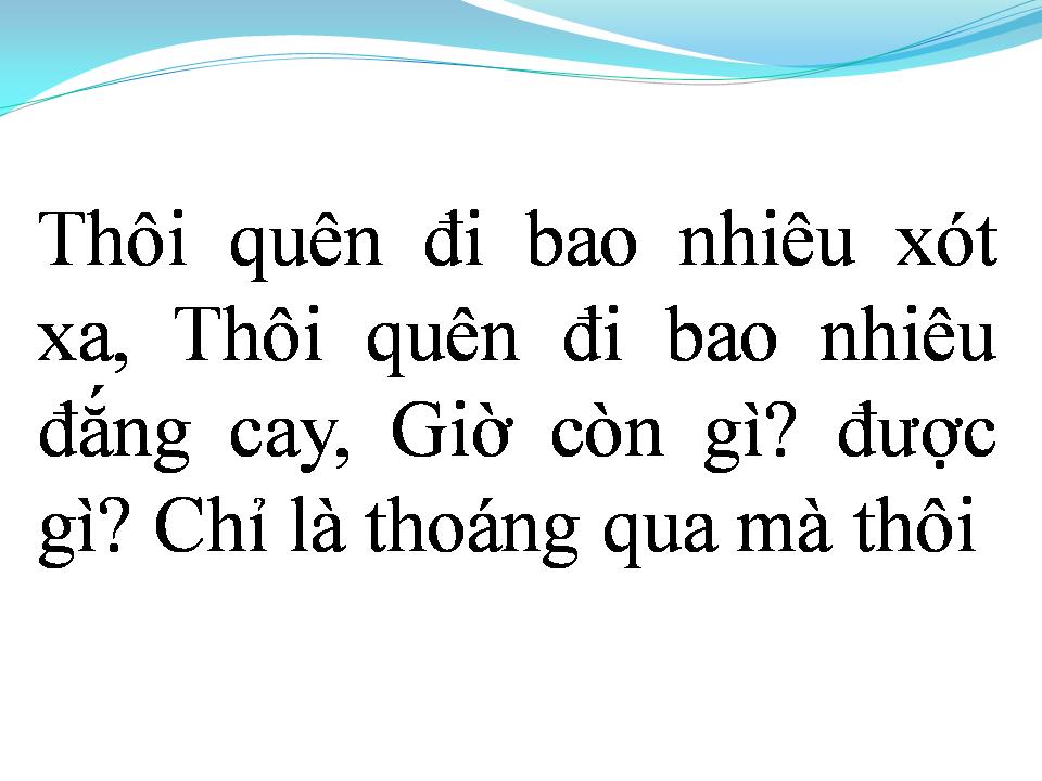 Lời bài hát VẮNG EM