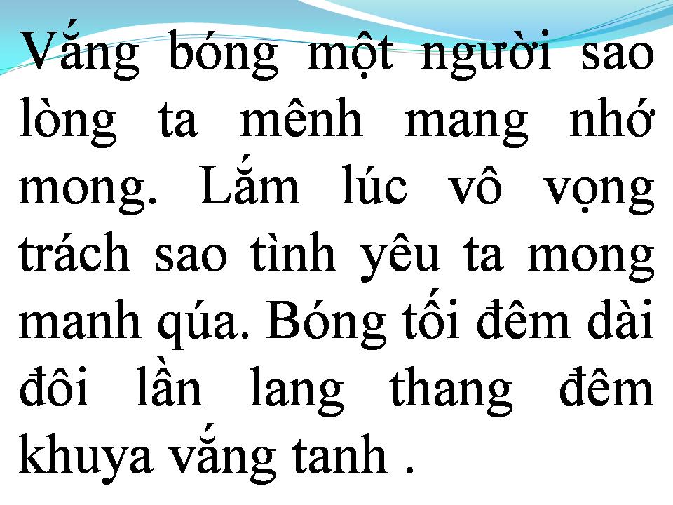 Lời bài hát VẮNG EM TRONG ĐỜI