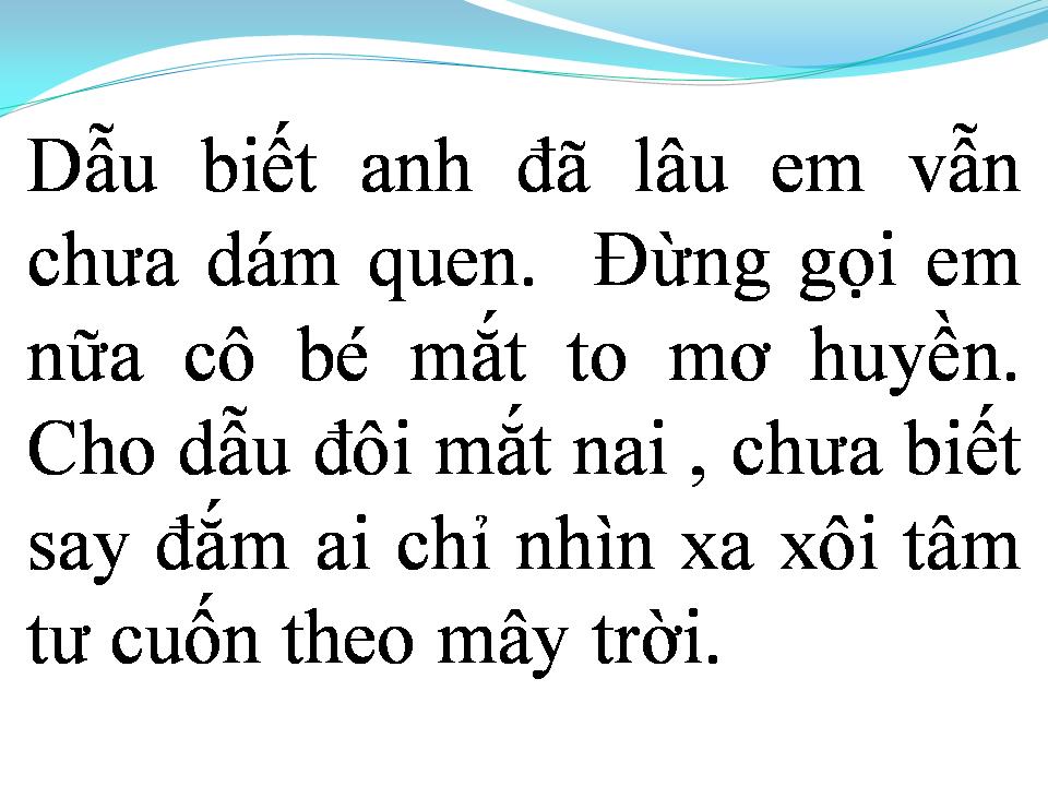 Lời bài hát VẪN LÀ ANH