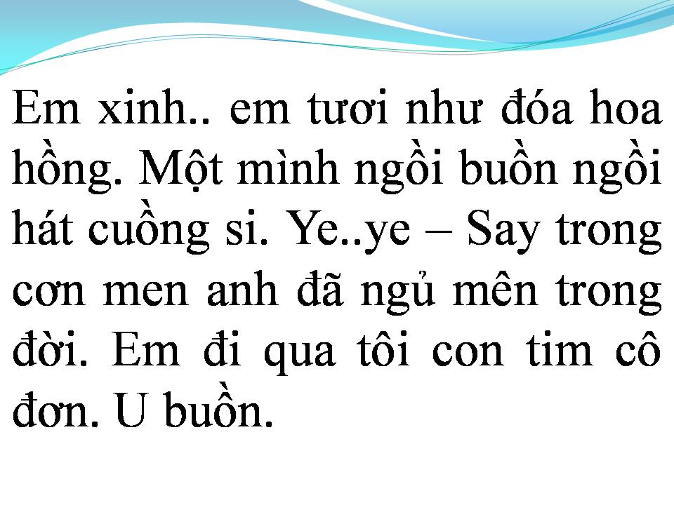 Lời bài hát VẪN MÃI CÔ ĐƠN