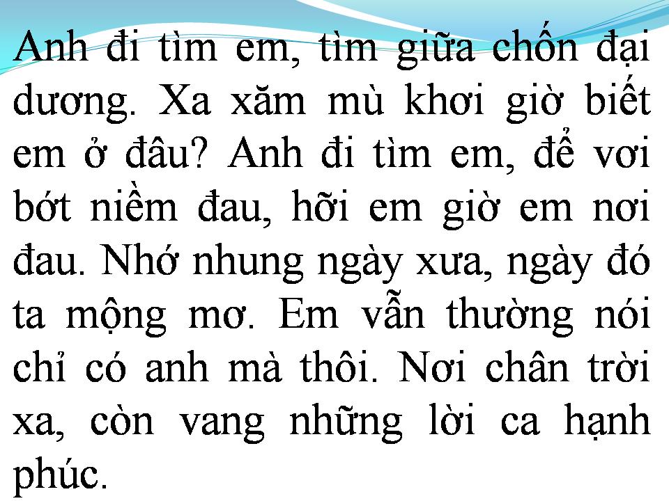 Lời bài hát VẪN MÃI YÊU EM