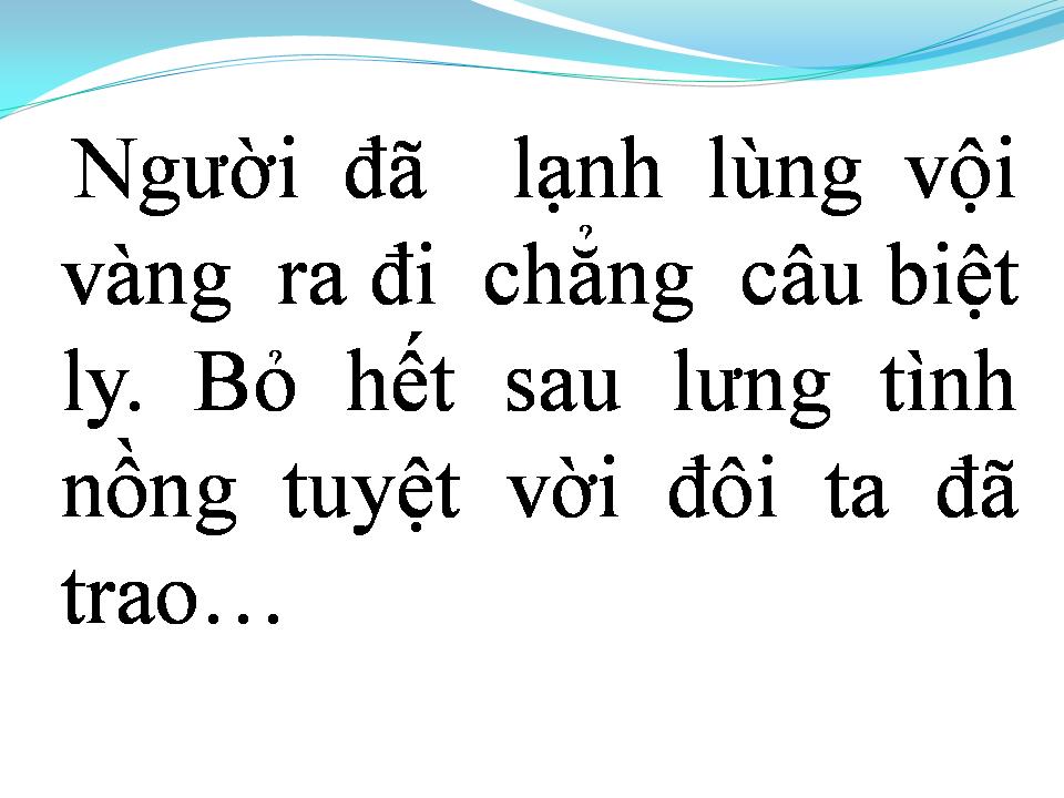 Lời bài hát VẪN MONG EM QUAY VỀ