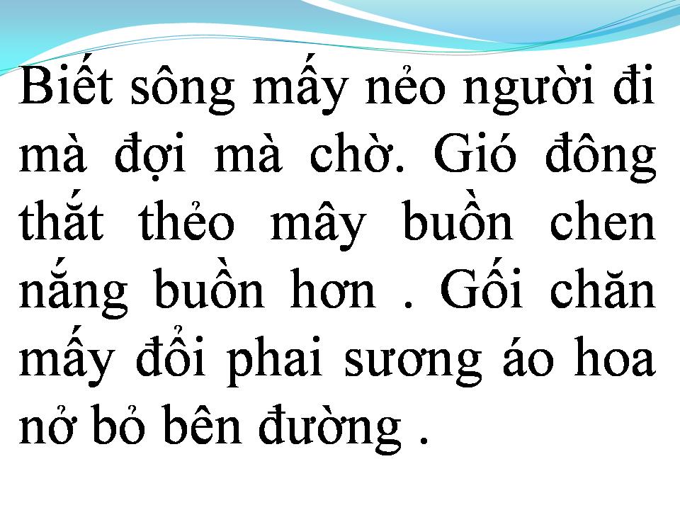 Lời bài hát VẪN MONG NGƯỜI VỀ