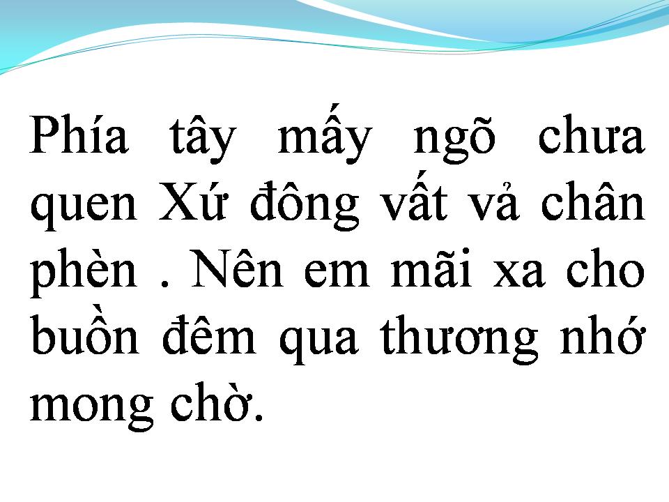 Lời bài hát VẪN MONG NGƯỜI VỀ
