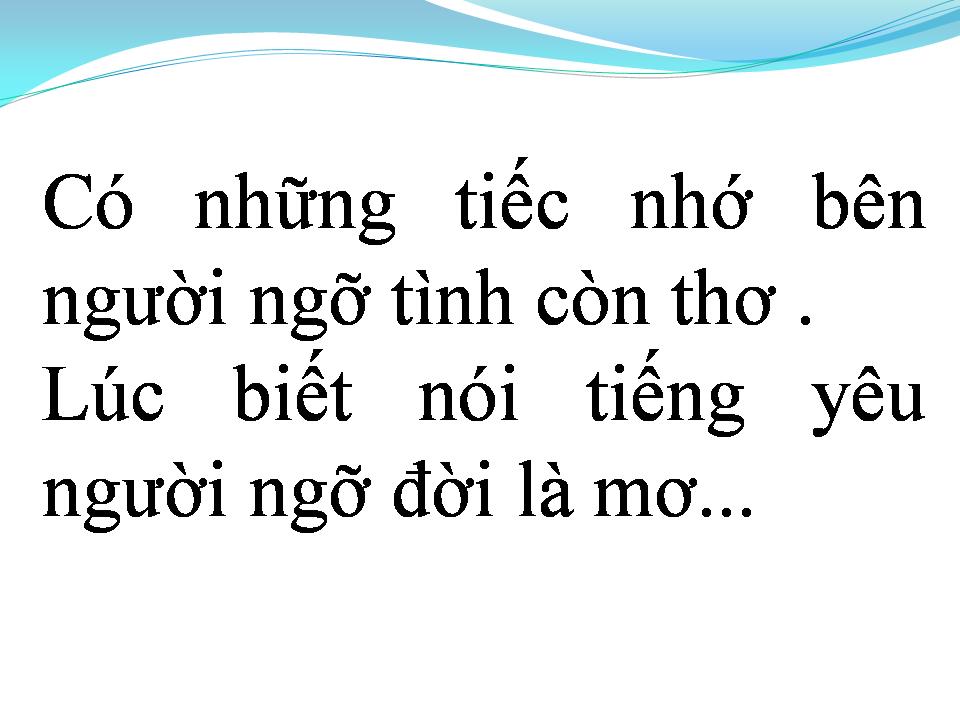 Lời bài hát VẪN MONG NGƯỜI VỀ