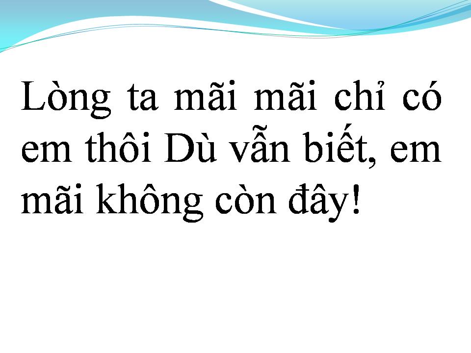 Lời bài hát VẪN NHẮC TÊN EM