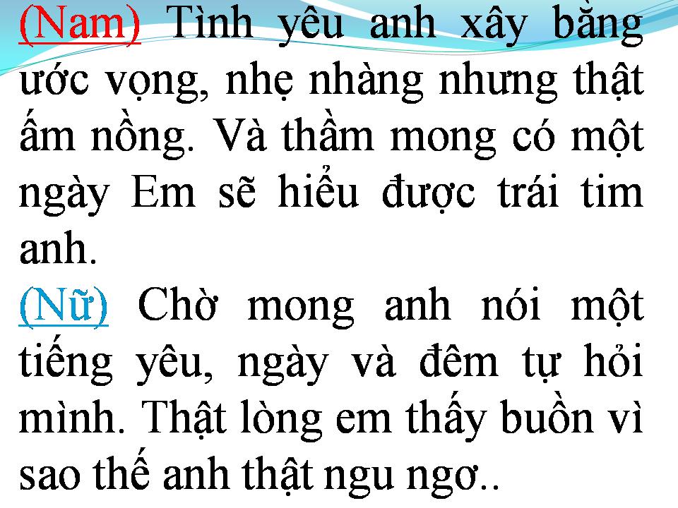 Lời bài hát VẪN TIN MÌNH CÓ NHAU
