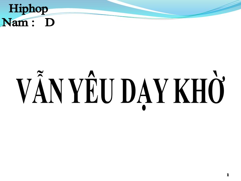 Lời bài hát VẪN YÊU DẠI KHỜ