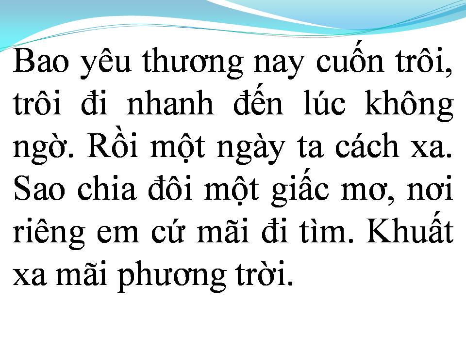 Lời bài hát VẪN YÊU TỪNG PHÚT GIÂY