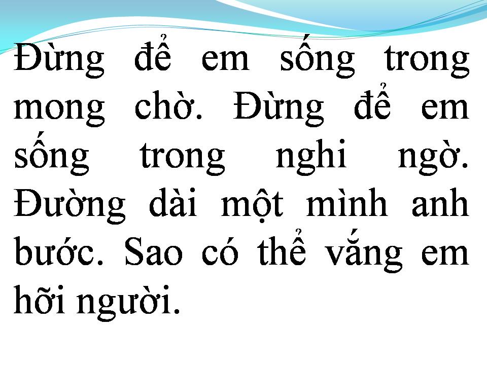 Lời bài hát VẪN YÊU TỪNG PHÚT GIÂY