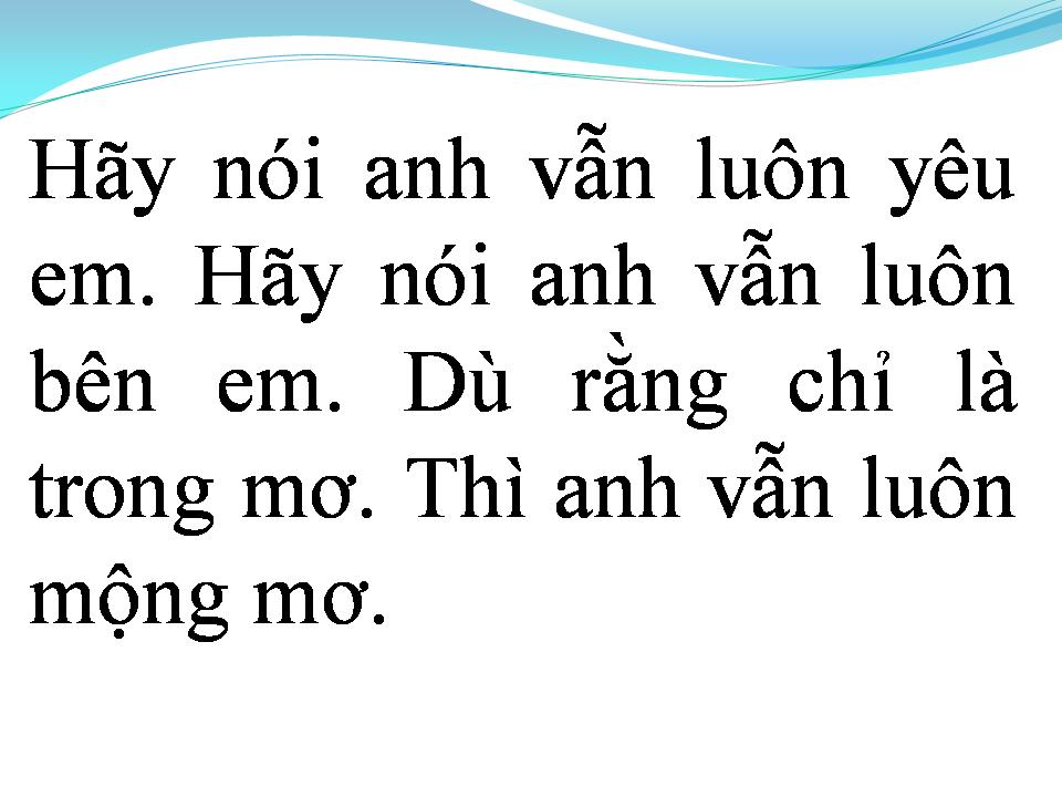 Lời bài hát VẪN YÊU TỪNG PHÚT GIÂY