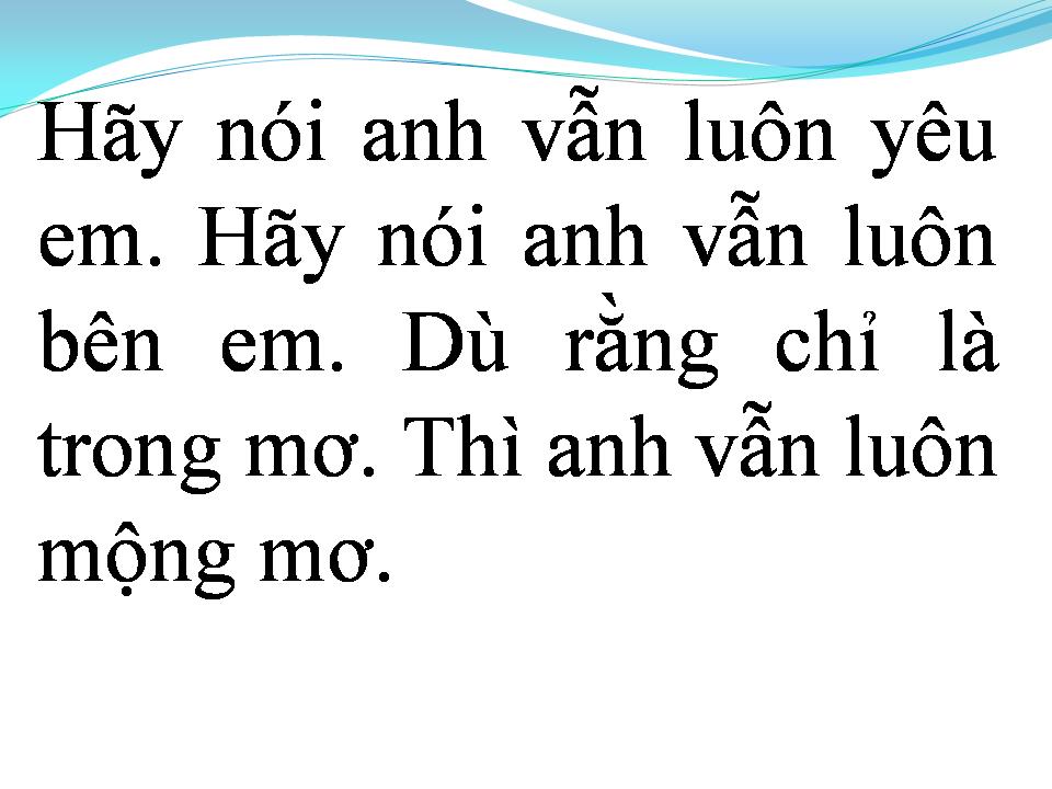 Lời bài hát VẪN YÊU TỪNG PHÚT GIÂY