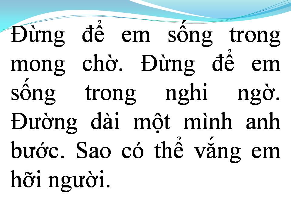 Lời bài hát VẪN YÊU TỪNG PHÚT GIÂY