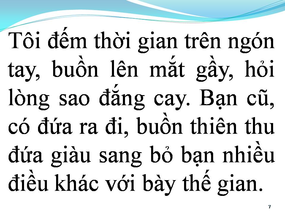 Lời bài hát VẦNG TRÁNG SUY TƯ
