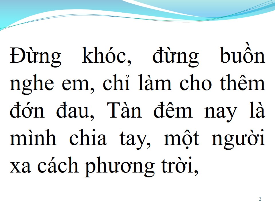 Lời bài hát VẦNG TRĂNG CÔ ĐƠN
