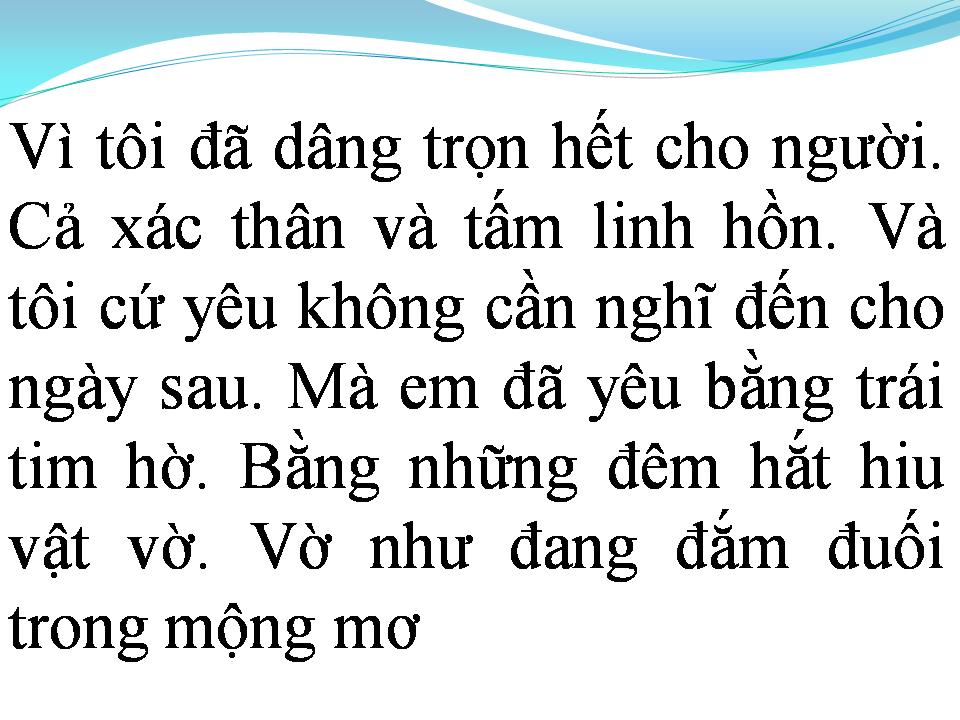 Lời bài hát VẬY LÀ MÌNH XA NHAU