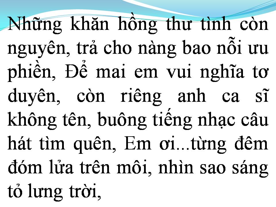 Lời bài hát VẪY TAY CHÀO