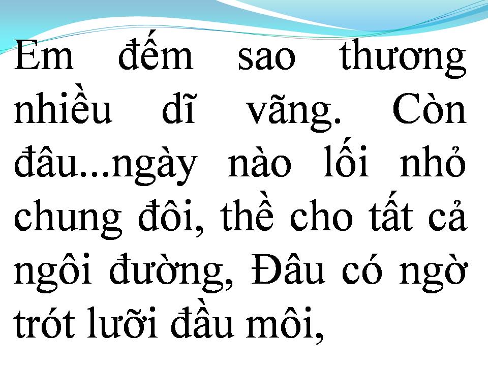 Lời bài hát VẪY TAY CHÀO