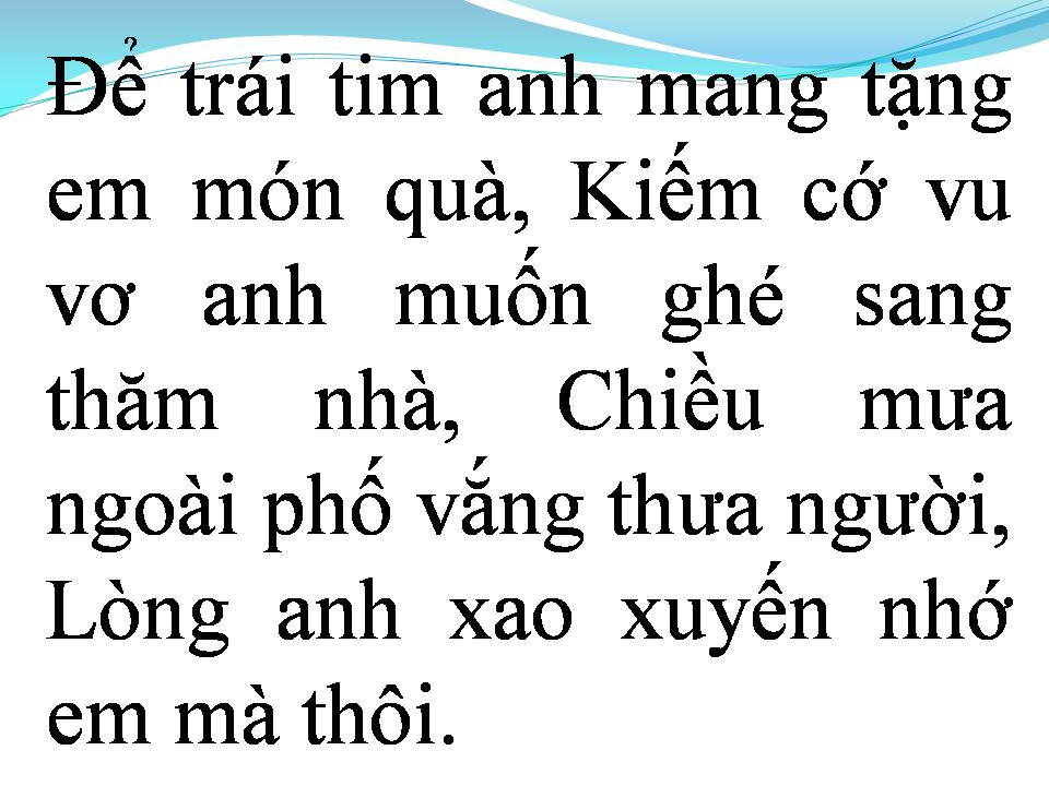 Lời bài hát VẼ TRÁI TIM