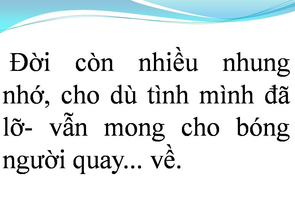 Lời bài hát VỀ ĐÂY EM
