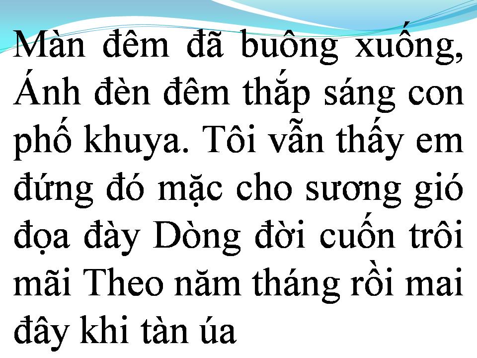 Lời bài hát VỀ ĐI THÔI HỠI EM