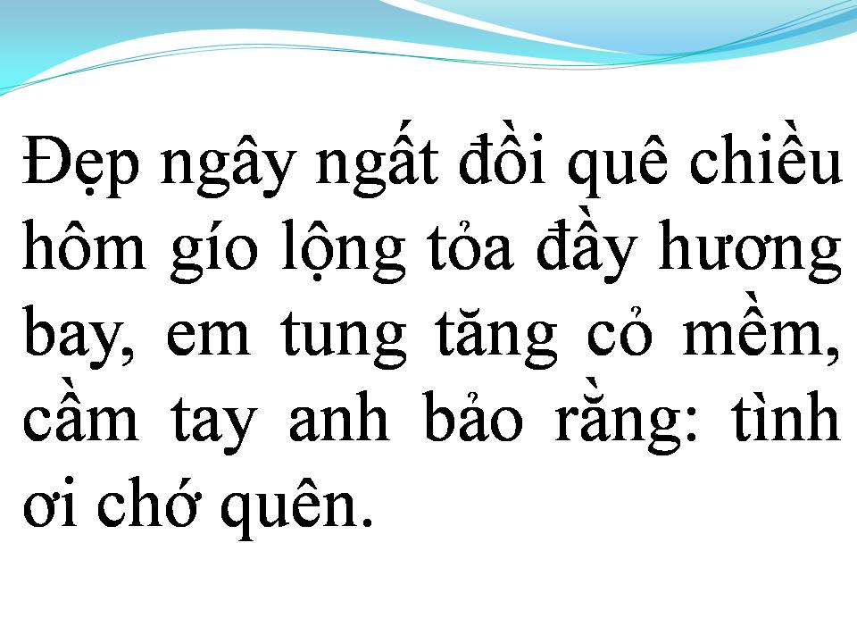 Lời bài hát VỀ LẠI ĐỒI SIM