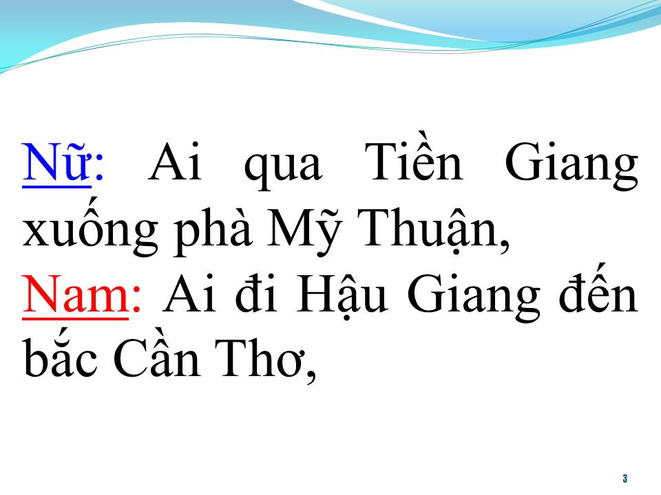 Lời bài hát VỀ MIỀN TÂY (SONG CA)