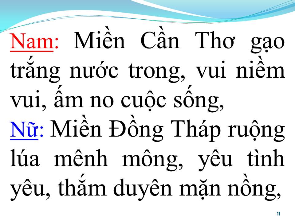 Lời bài hát VỀ MIỀN TÂY (SONG CA)
